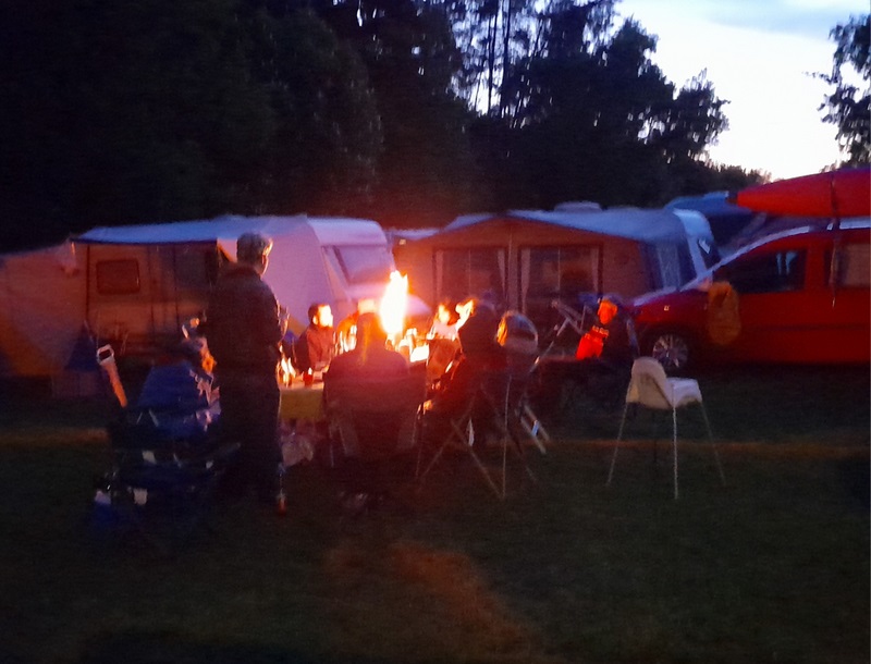 Am Lagerfeuer in Gössweinstein