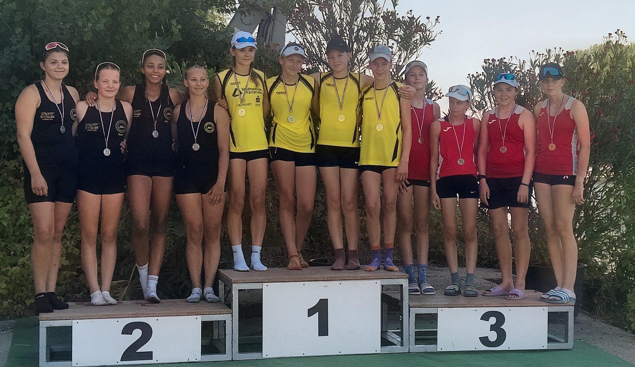 Goldmedaille im Kanuvierer
